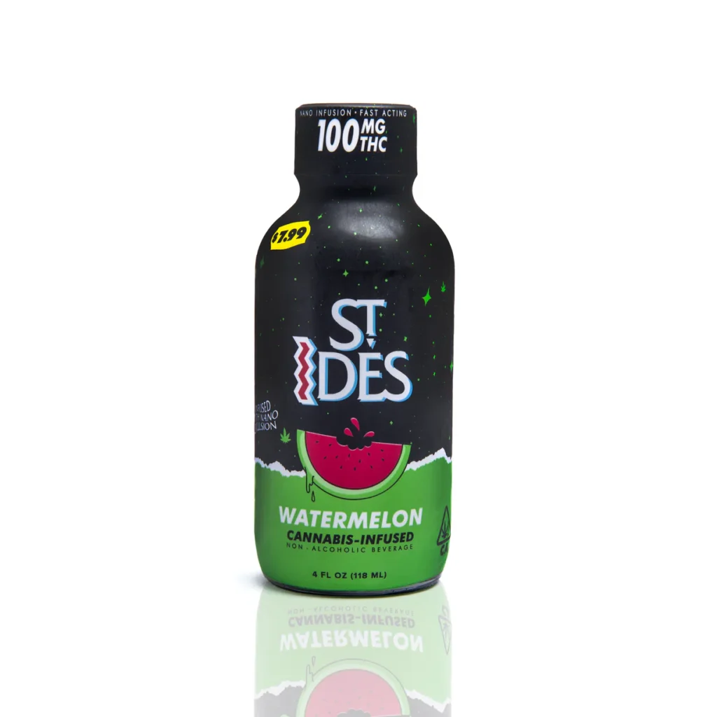 St Ides Shots Watermelon pouch ready to drink party shot