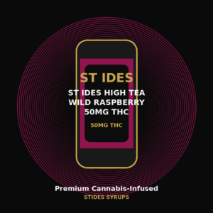 St IDES High TEA Wild Raspberry 50Mg THC