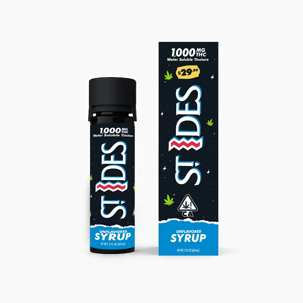 Unflavored 1000mg THC syrup tincture by St Ides