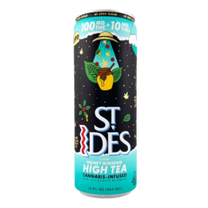 Buy ST IDES Honey Ginseng Green Tea 100MG THC plus 10MG THCv 12oz high tea